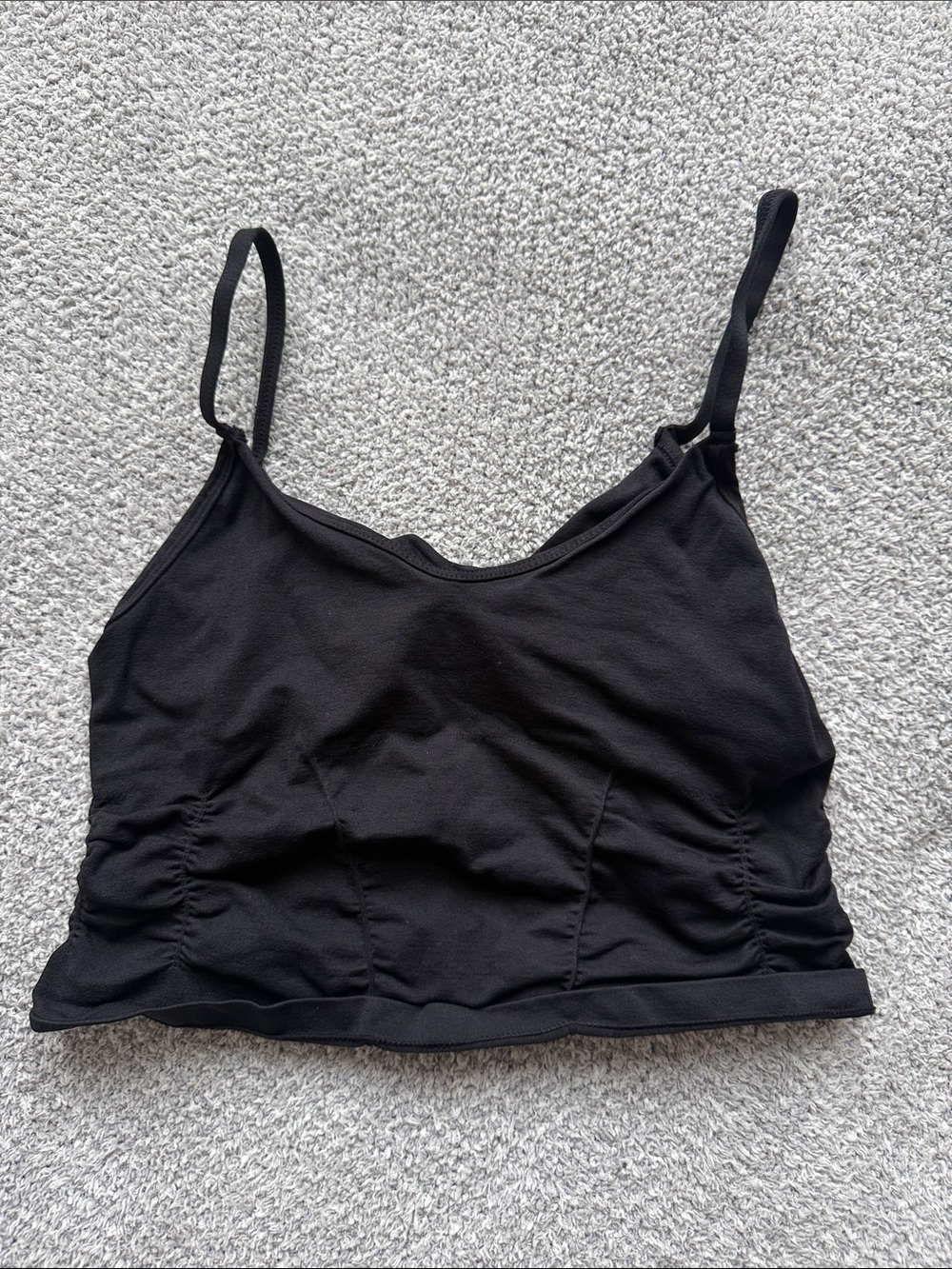 Free People Black Sports Bra M/L